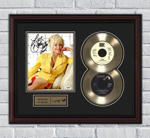 Dolly parton framed gold - gold, or